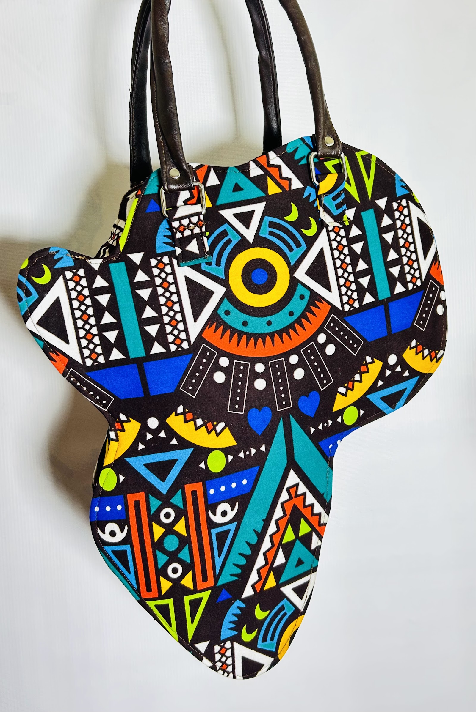 African Continent Bag