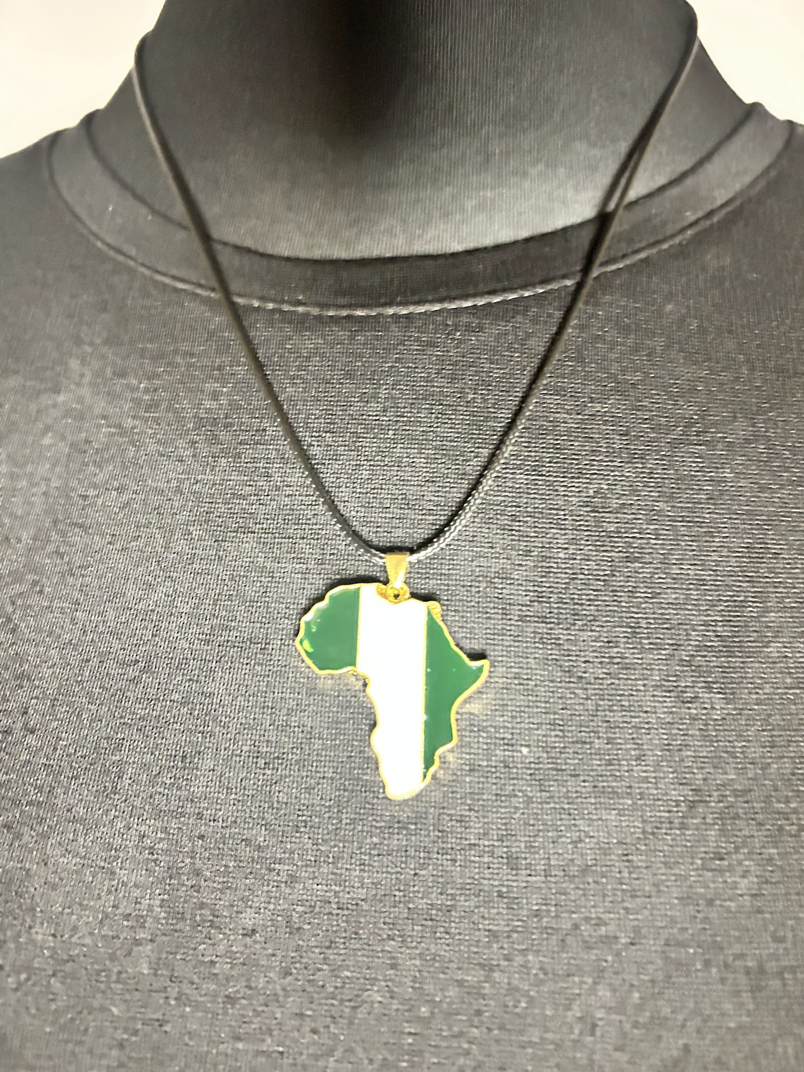 African Country-Map Necklace